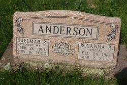 Rosanna R <I>Rogers</I> Anderson 