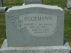 Emilie <I>Koester</I> Eggemann 