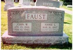 Annie L. <I>Bortz</I> Faust 