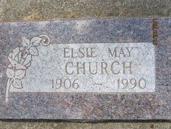 Elsie May <I>Croy</I> Church 