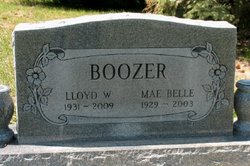 Mae Belle <I>Trimble</I> Boozer 