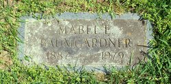 Mabel E. <I>Hartle</I> Baumgardner 