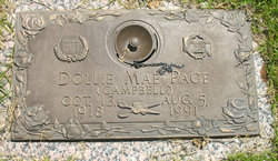 Dollie Mae <I>Campbell</I> Page 