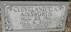 Cleveland “C. A.” Ainsworth 
