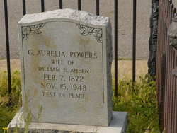G. Aurelia <I>Powers</I> Ahern 