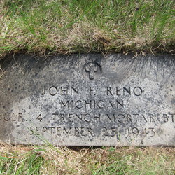Pvt John Francis Reno Jr.