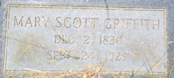 Mary <I>Scott</I> Griffith 