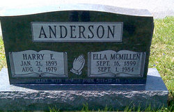 Ella Irene <I>McMillen</I> Anderson 