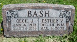 Cecil J Bash 