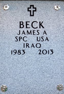 Spec James Anthony Beck 