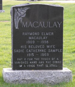 Raymond Elmer Macaulay 