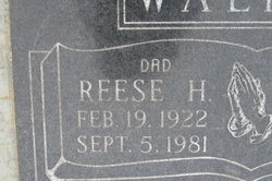 Reese H Walker Jr.