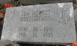 Ida <I>Doucet</I> Quebodeaux 