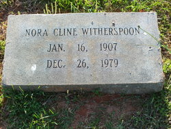 Nora Elizabeth <I>Cline</I> Witherspoon 