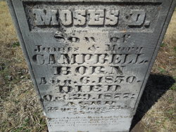 Moses D Campbell 