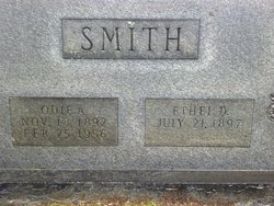 Ethel <I>Drane</I> Smith 