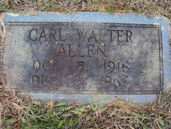 Carl Walter Allen 