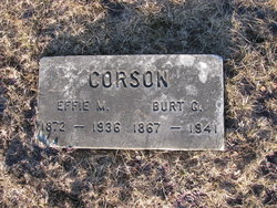 Burt G Corson 