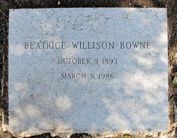 Beatrice Willison Bowne 