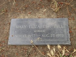 Mary Elizabeth “Lizzie” <I>Spencer</I> Bell 