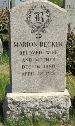 Marion <I>Lesser</I> Becker 
