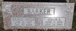 Mildred Lucille “Sissie” <I>Smith</I> Barker 