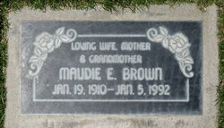 Maudie Ellen <I>Shore</I> Brown 