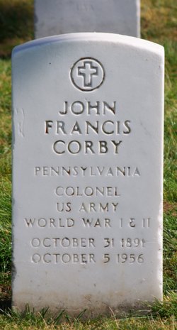 COL John Francis Corby 