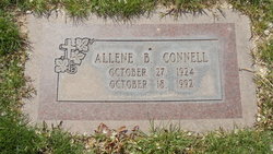 B Allene Connell 