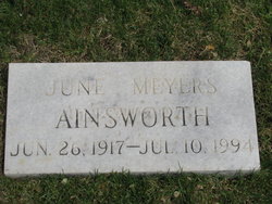 June <I>Meyers</I> Ainsworth 