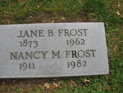 Nancy E. <I>Morgan</I> Frost 