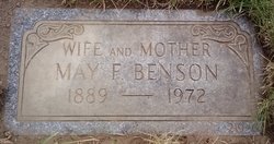 May F. Benson 