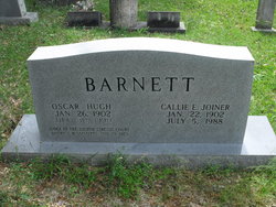 Callie E <I>Joiner</I> Barnett 