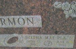 Delpha Mae <I>Platz</I> Harmon 