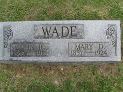 Mary Dean Dann <I>Cameron</I> Wade 