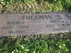 Maude F. <I>Johnson</I> Freeman 