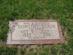 Dorothy <I>Speroff</I> Egrek 