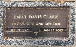 Emily <I>Davis</I> Clark 