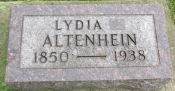 Lydia <I>Hepler</I> Altenhein 