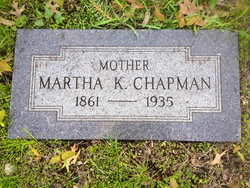 Martha Catherine <I>Tyndall</I> Chapman 