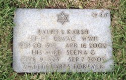 Ralph L Karsh 