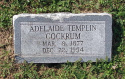 Virginia Adelaide <I>Templin</I> Cockrum 