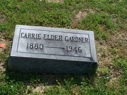 Carrie Mae <I>Elder</I> Gardner 