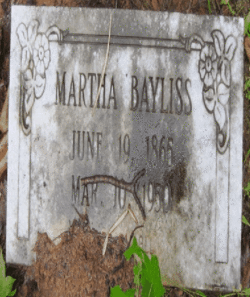 Martha <I>Hurst</I> Bayliss 