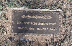 Margot Louise <I>Pope</I> Abernathy 