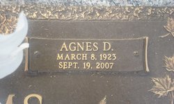 Agnes D Adams 