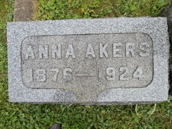 Anna <I>Miller</I> Akers 