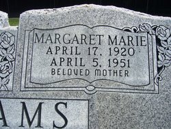 Margaret Marie <I>Reese</I> Adams 