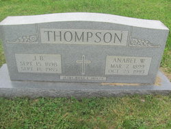 Anabel <I>Wimsatt</I> Thompson 