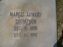 Margie <I>Lowery</I> Thompson 